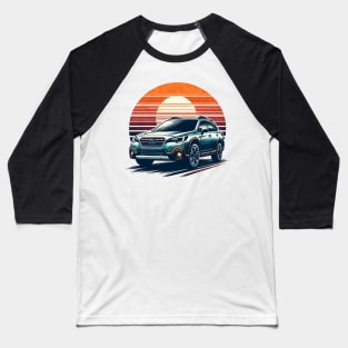 Subaru Outback Baseball T-Shirt